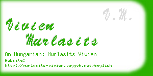 vivien murlasits business card